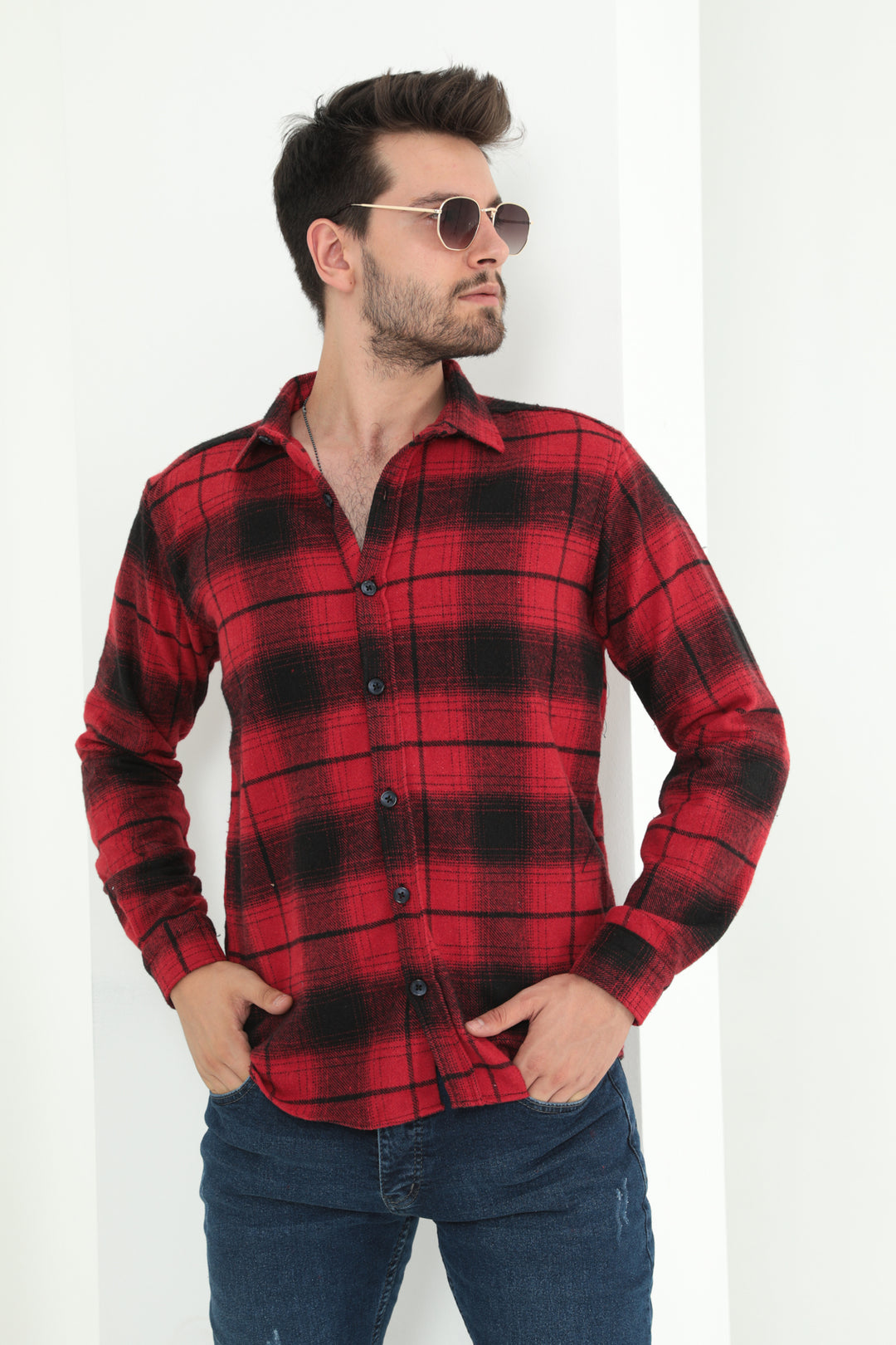 MPL Men's Slimfit Lumberjack Shirt 804 - Gavá