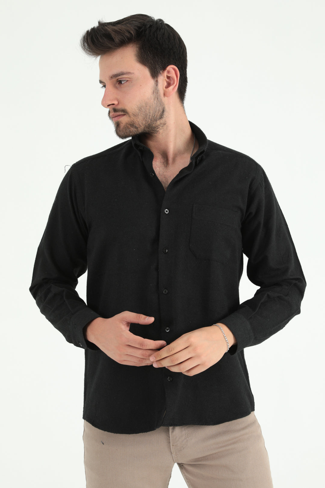 MPL Men's Classic Plain Winter Shirt 817 - Reno