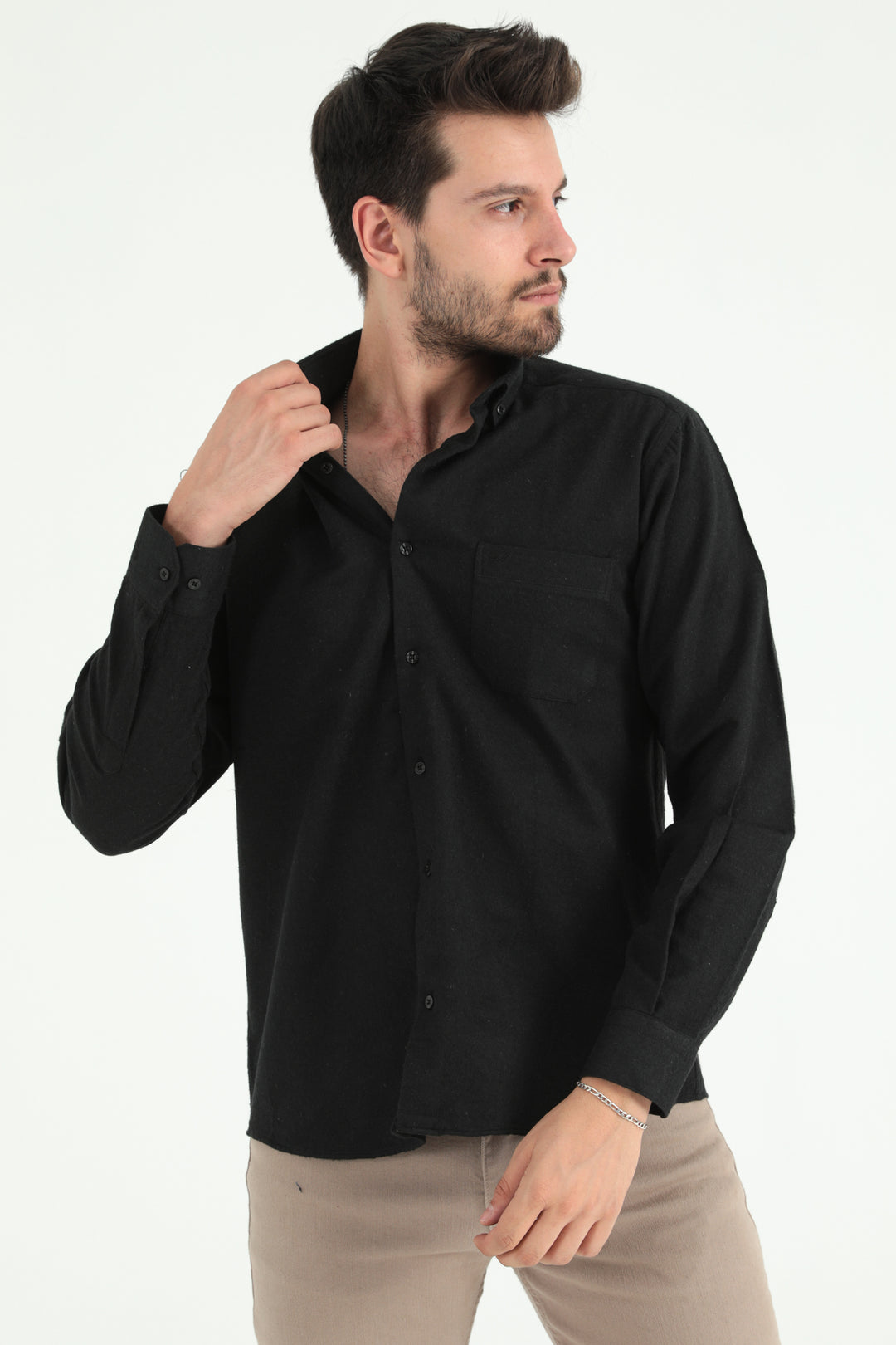 MPL Men's Classic Plain Winter Shirt 817 - Reno