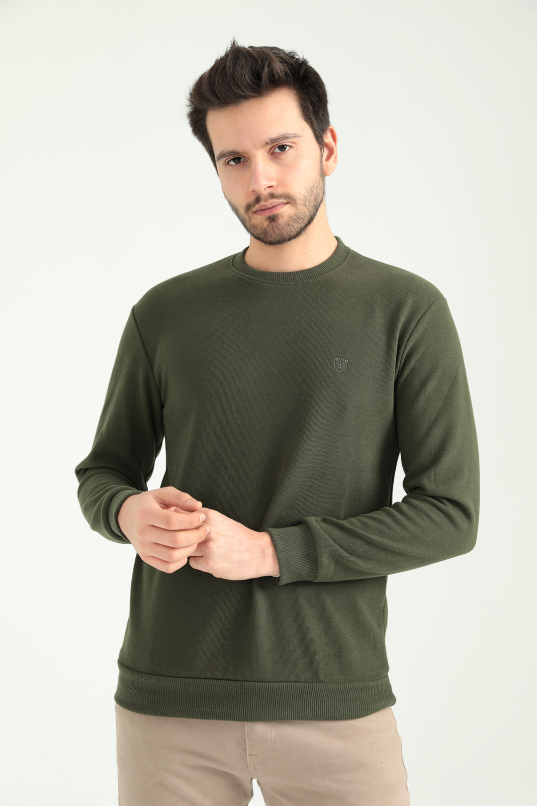 MPL Erkek Bisiklet Yaka Sweat 101 - Fréjus