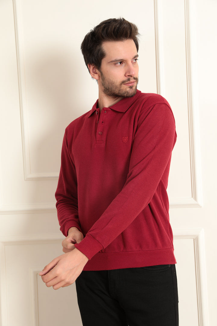 MPL Men's Polo Neck Sweatshirt 108 - Zográfos