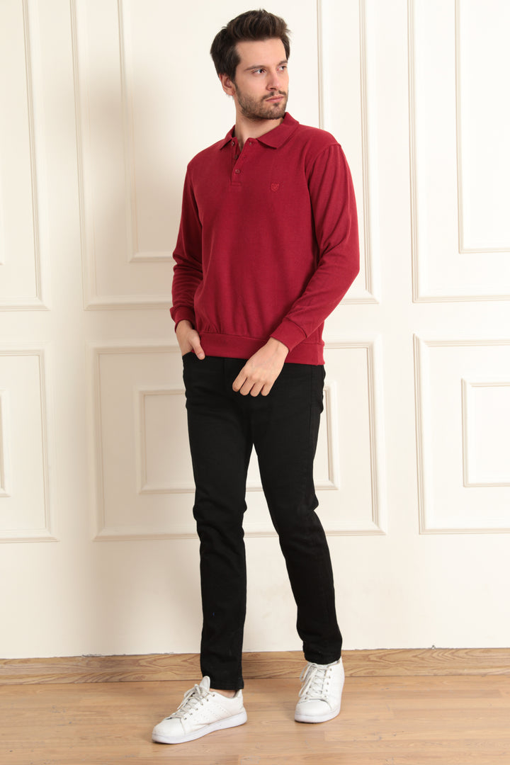 MPL Men's Polo Neck Sweatshirt 108 - Zográfos