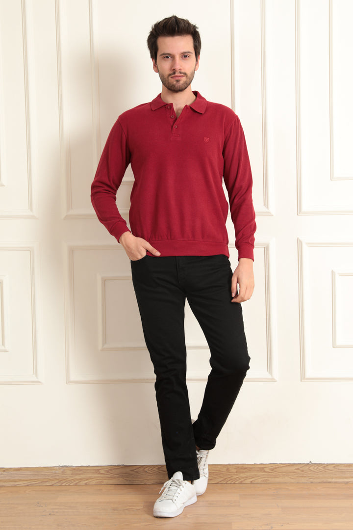 MPL Men's Polo Neck Sweatshirt 108 - Zográfos