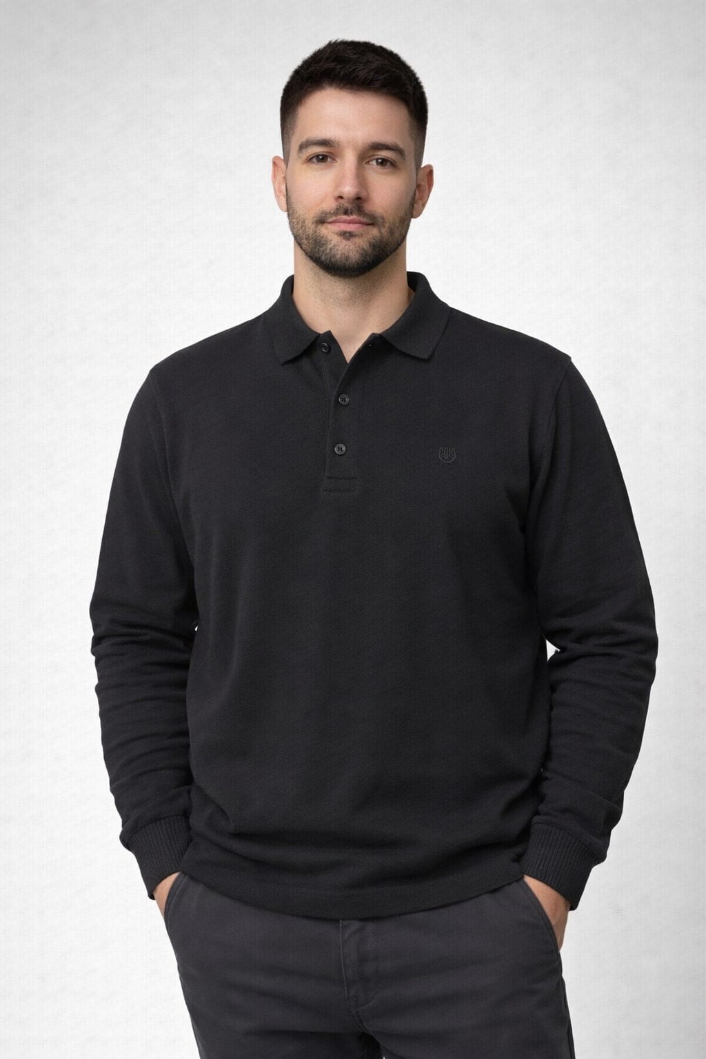 MPL Men's Polo Neck Sweatshirt 108 - Clifton