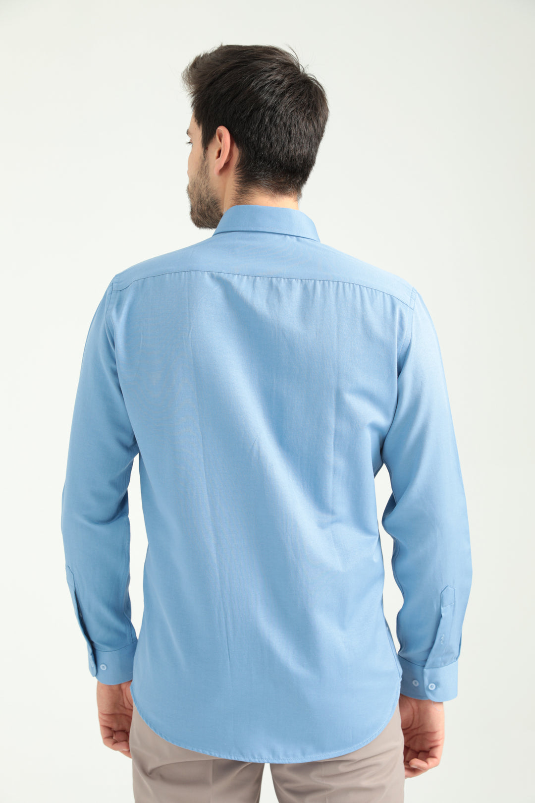 MPL Men's Cotton Satin Buttoned Slim Fit Shirt - Dearborn