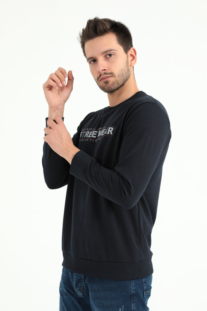 MPL Men's Zero Collar 2 Thread Printed Sweatshirt 2001 - Cádiz
