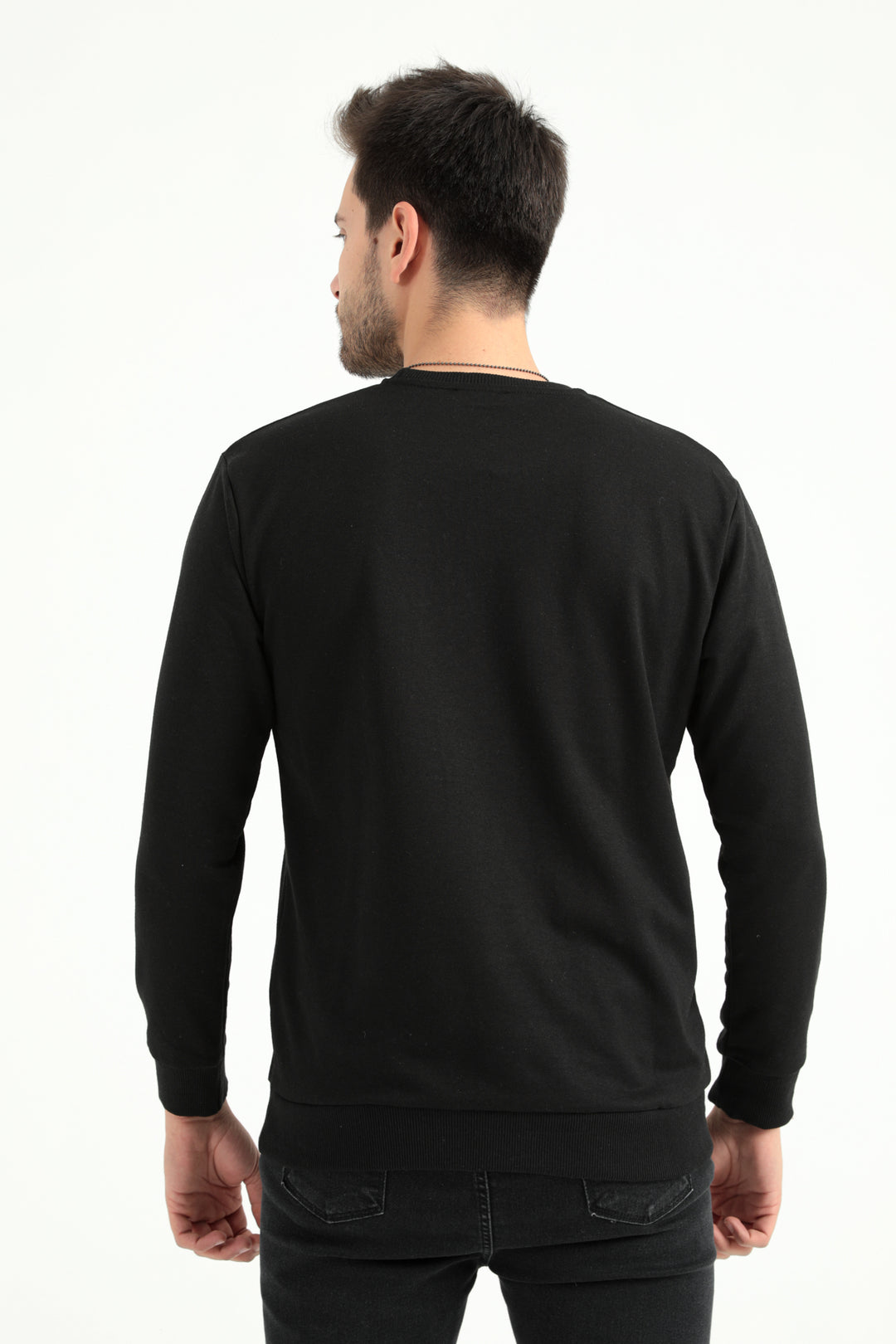 MPL Men's Zero Collar 2 Thread Printed Sweatshirt 2001 - Bristol