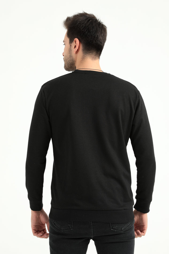 MPL Men's Zero Collar 2 Thread Printed Sweatshirt 2001 - Bristol
