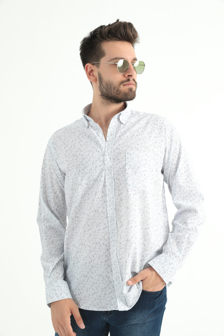 MPL Men's Lasik Patterned Shirt 819 - Woodlawn