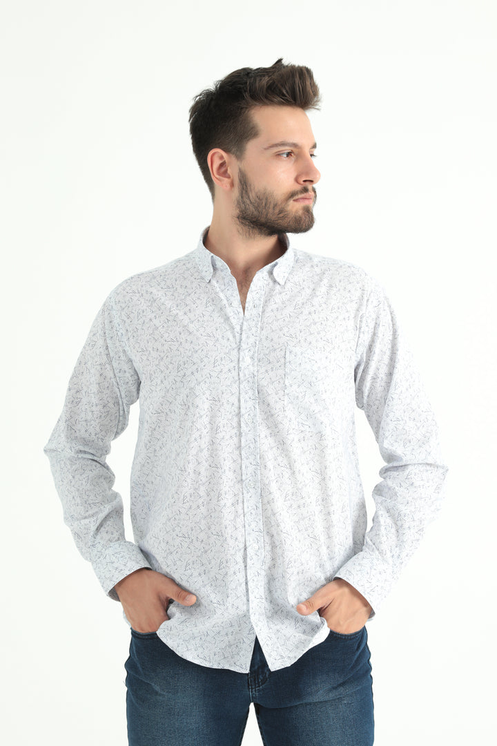 MPL Men's Lasik Patterned Shirt 819 - Woodlawn