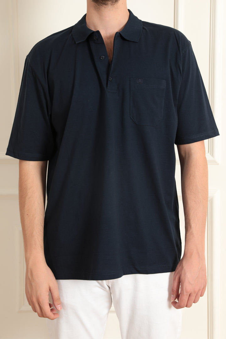MPL Men's Polo Neck Plus Size T-shirt - Tepic