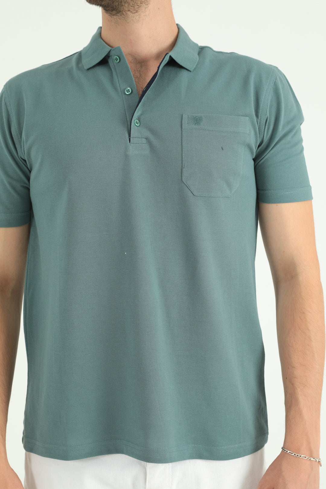 MPL Men's Polo Neck T-shirt - Tula de Allende