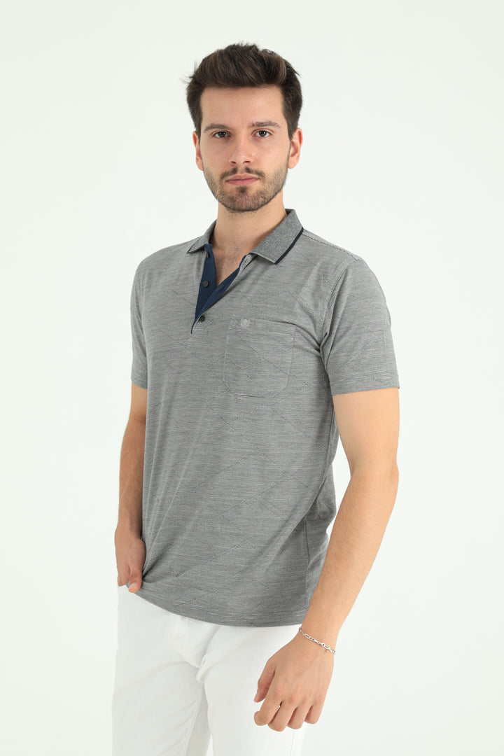 MPL Men's Polo Neck T-shirt - Reading