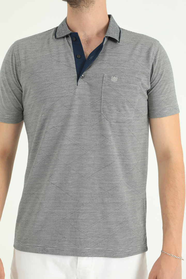 MPL Men's Polo Neck T-shirt - Reading