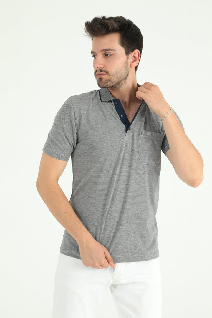 MPL Men's Polo Neck T-shirt - Reading