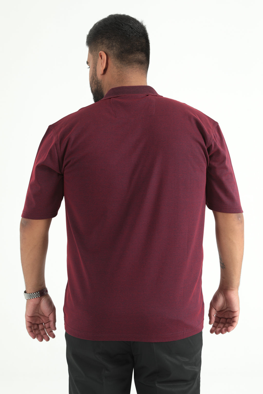 MPL Men's Plus Size Polo Neck T-shirt 1001 - Alcamo