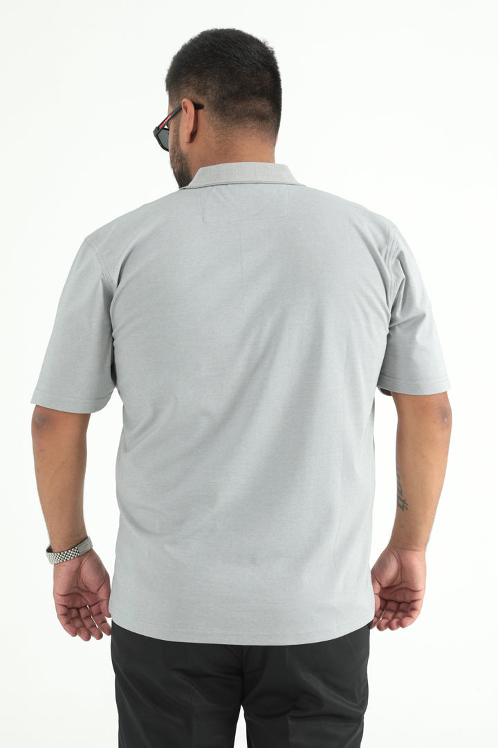 MPL Men's Plus Size Polo Neck T-shirt 1001 - Valle de Bravo