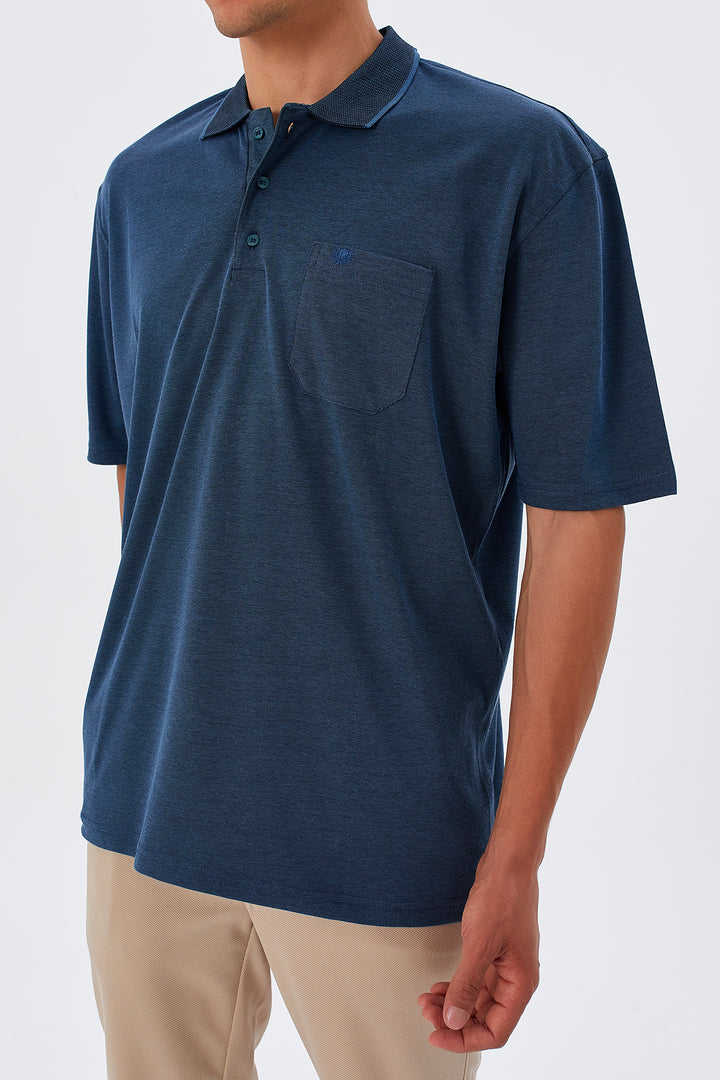 MPL Men's Plus Size Polo Neck T-shirt 1001 - Waxahachie