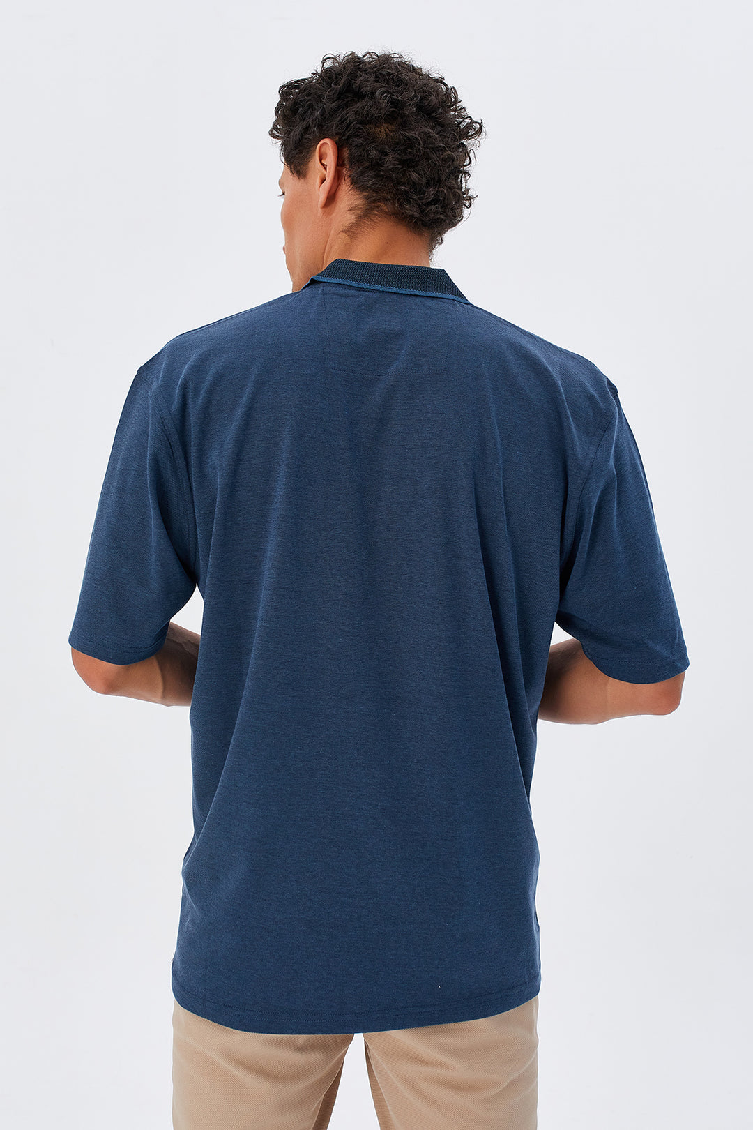 MPL Men's Plus Size Polo Neck T-shirt 1001 - Waxahachie