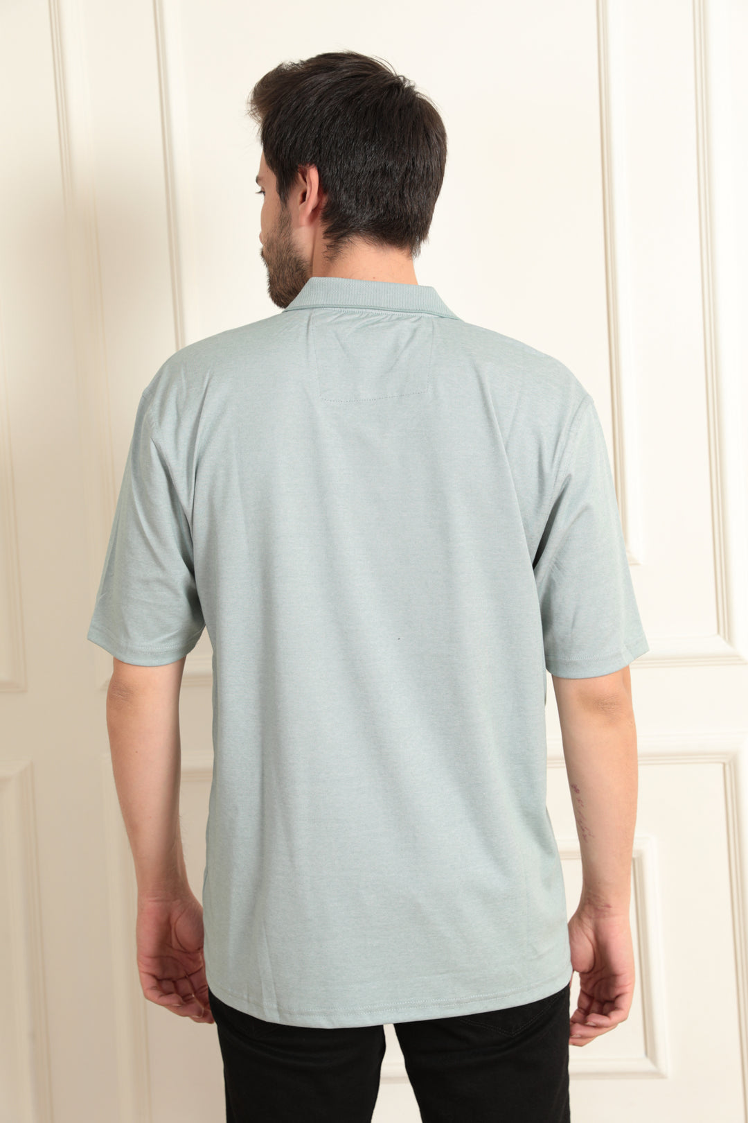 MPL Men's Plus Size Polo Neck T-shirt 1001 - Tultepec