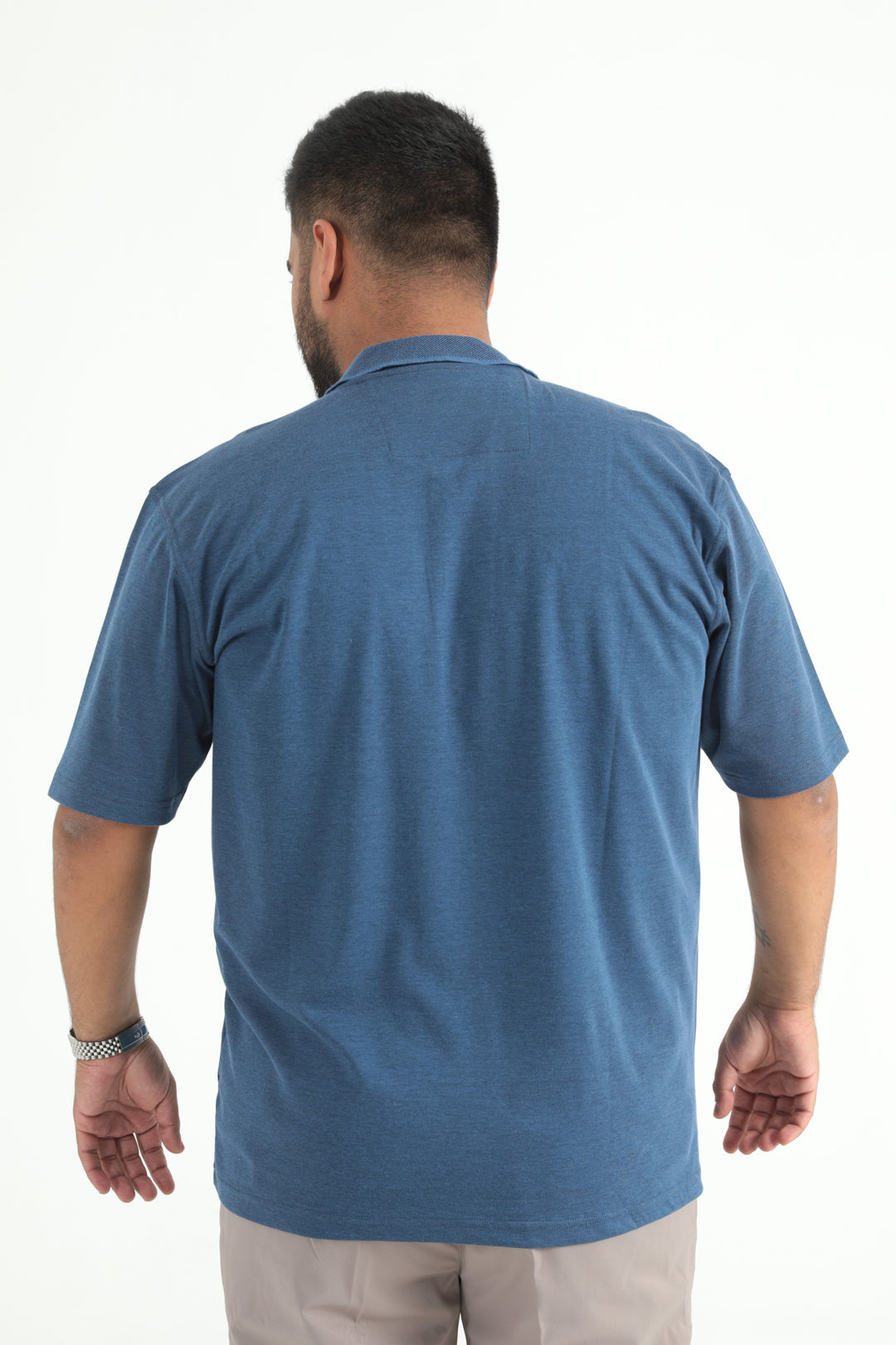 MPL Men's Plus Size Polo Neck T-shirt 1001 - Wheeling