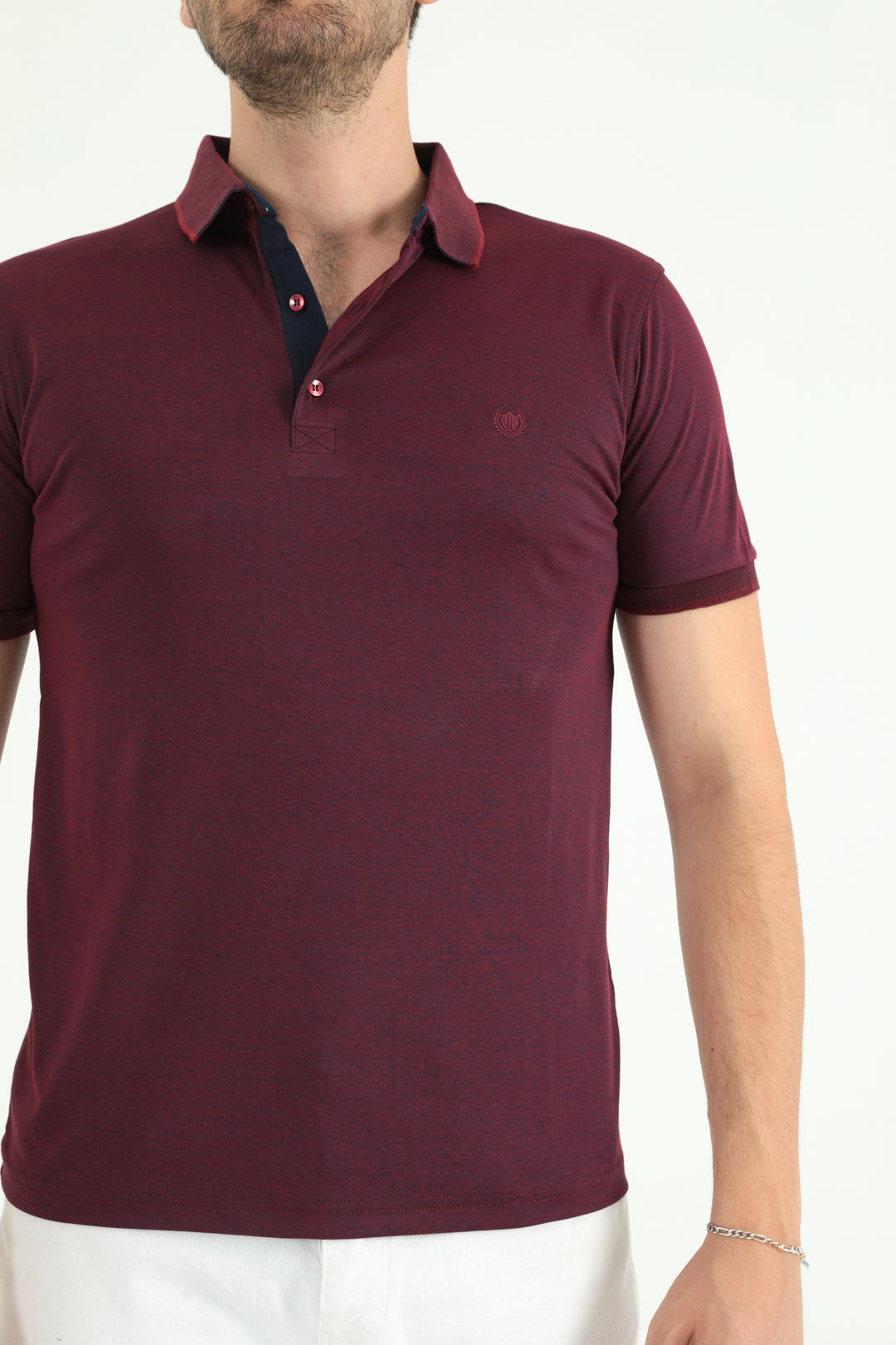 MPL Men's Interlock Polo Neck T-shirt 1002 - Pervomaisk