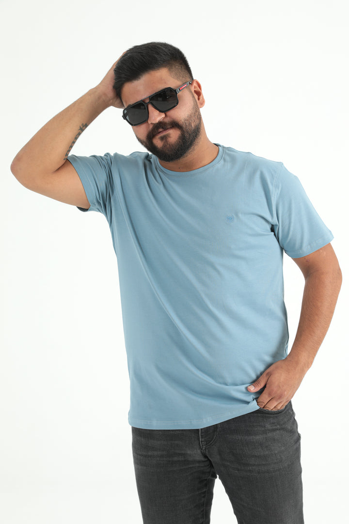 MPL Men's Plus Size Bicycle Neck T-shirt 1019 - Telde