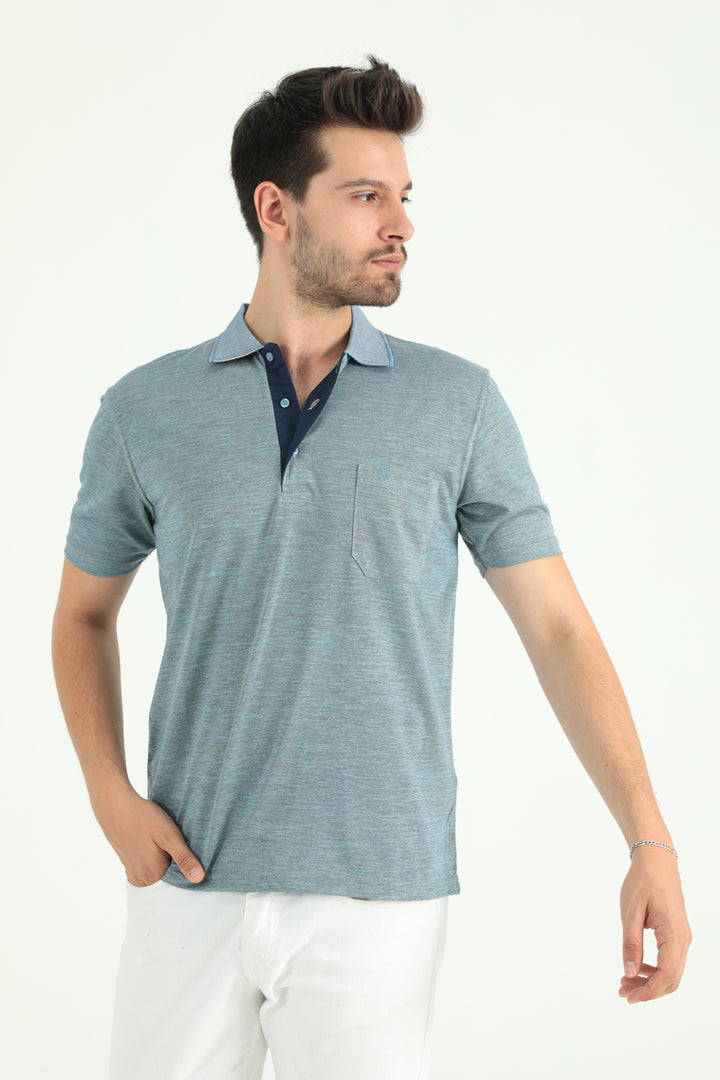 MPL Men's Polo Neck T-shirt 1030-4 - Palermo