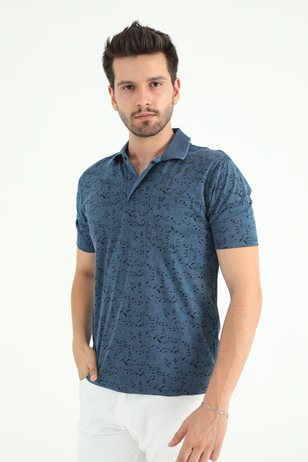 MPL Men's Polo Neck T-shirt 10014 - Feltham