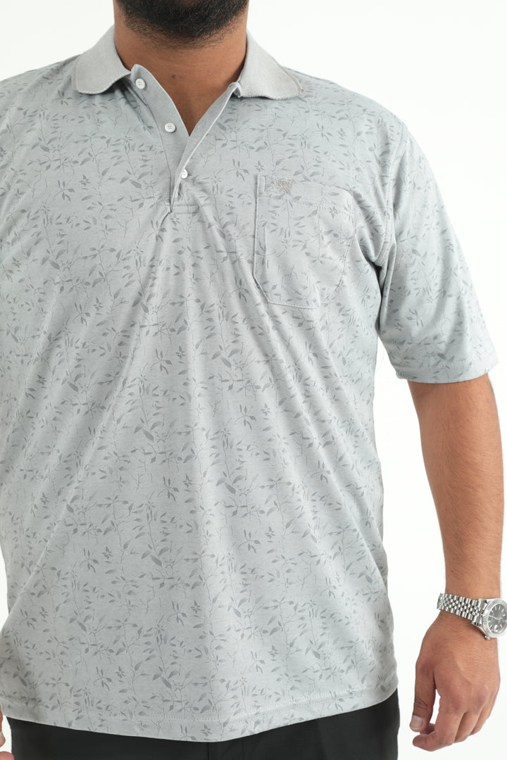 MPL Men's Plus Size Polo Neck T-shirt 10014 - Osimo