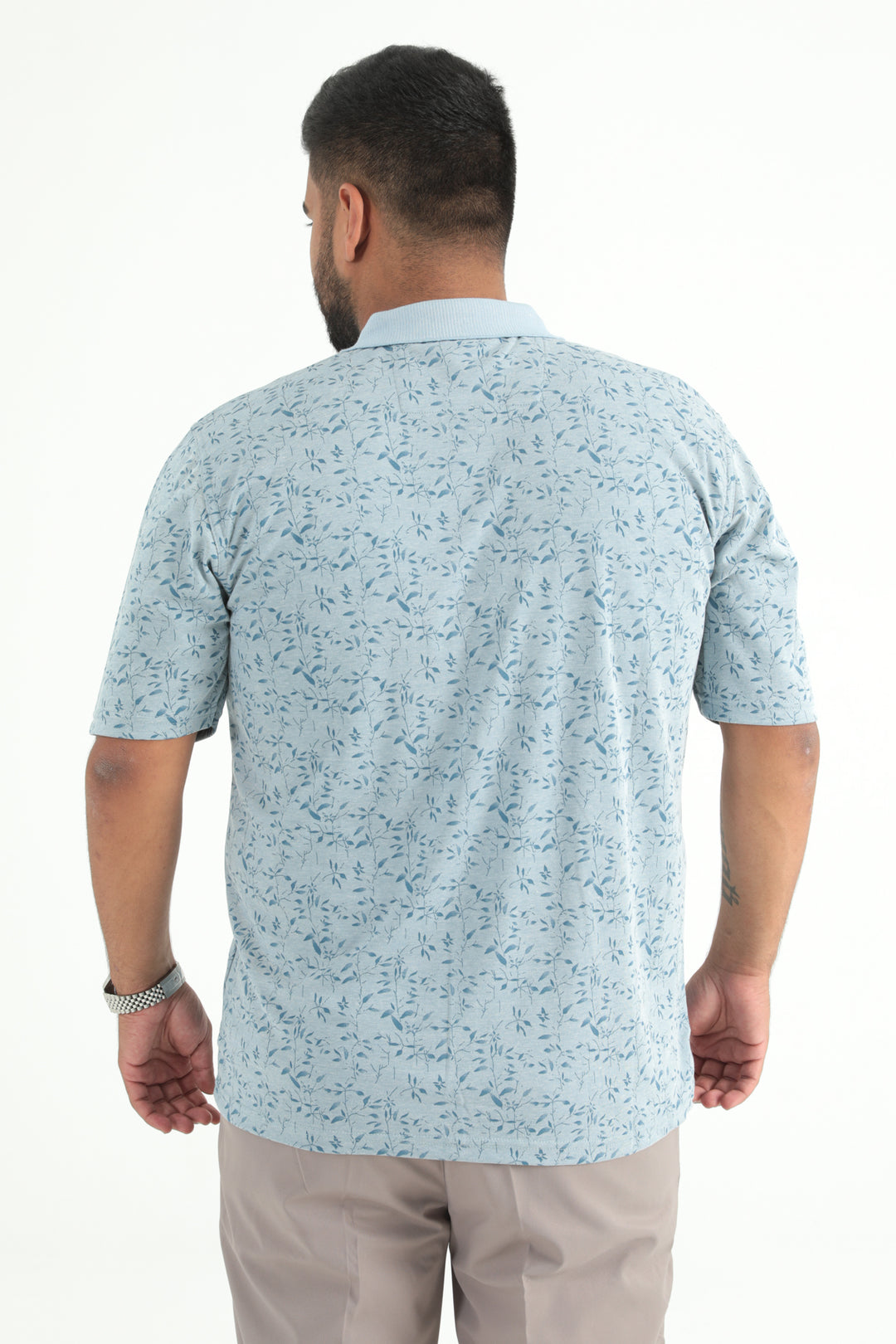 MPL Men's Plus Size Polo Neck T-shirt 10014 - St. Cloud