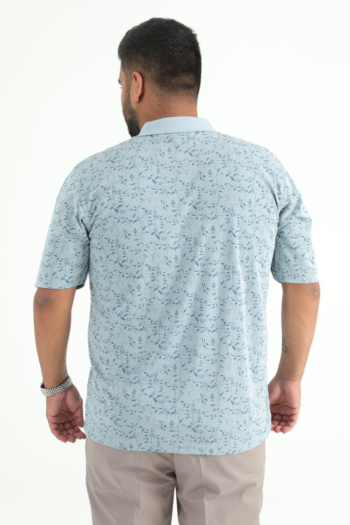 MPL Men's Plus Size Polo Neck T-shirt 10014 - St. Cloud