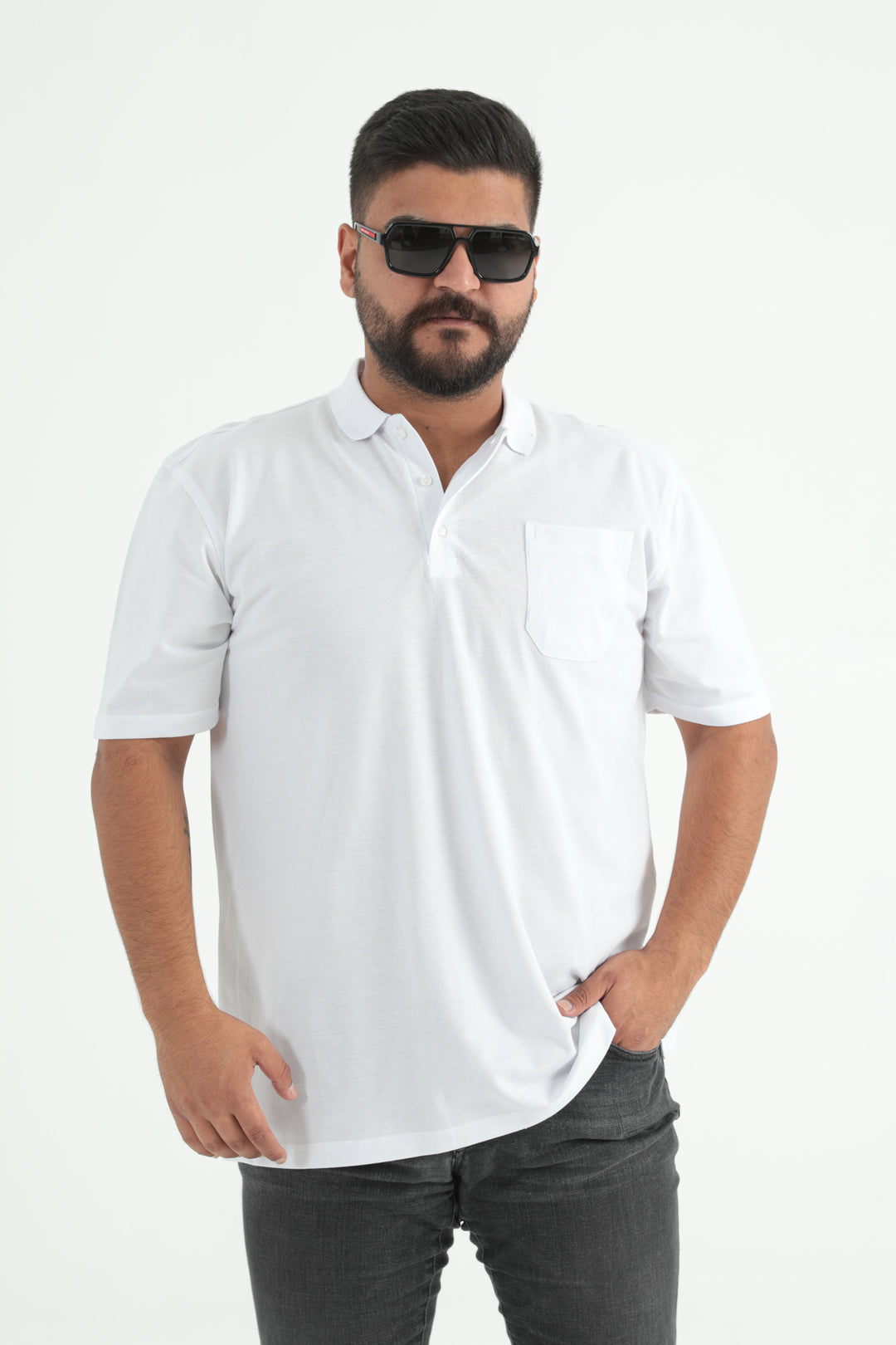 MPL Men's Polo Neck T-shirt 1008 - Mount Laurel