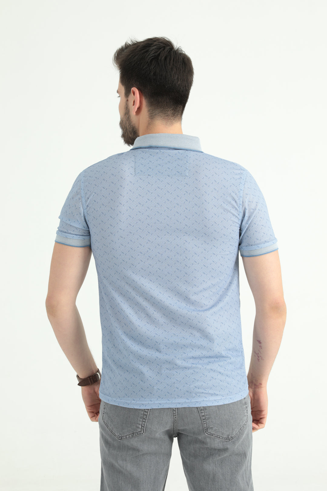 MPL Men's Polo Neck Printed T-shirt 1030-9 - Kentwood