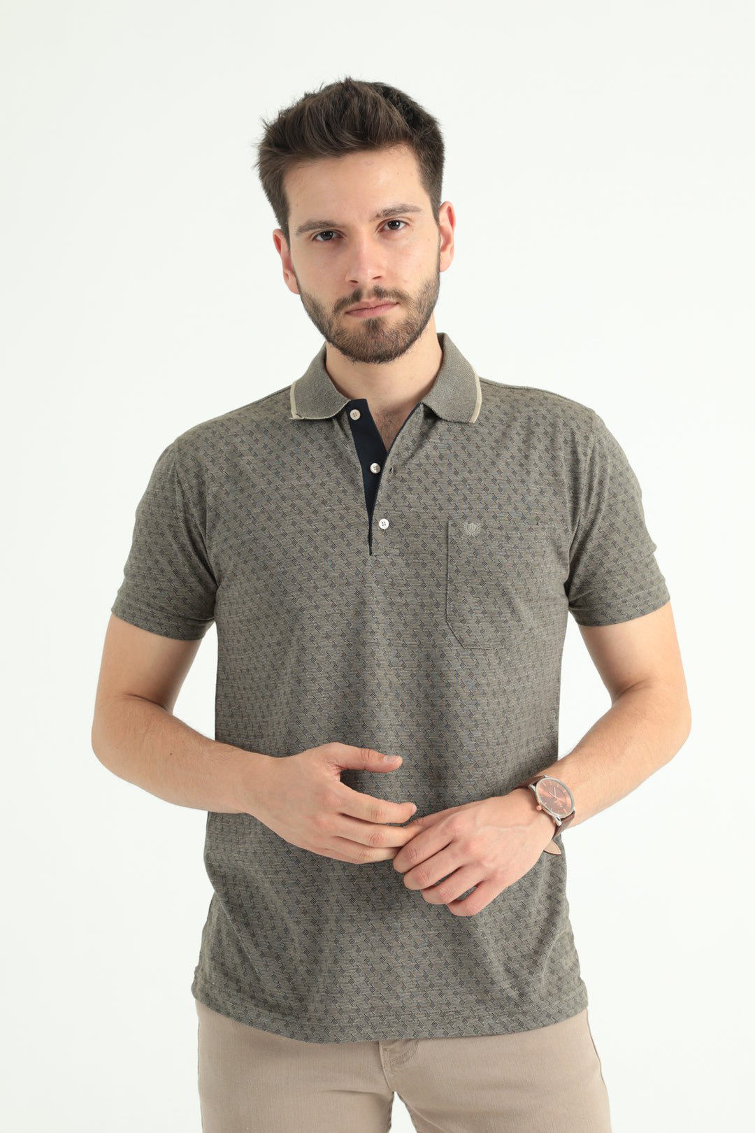 MPL Men's Polo Neck T-shirt 10408 - Lübeck