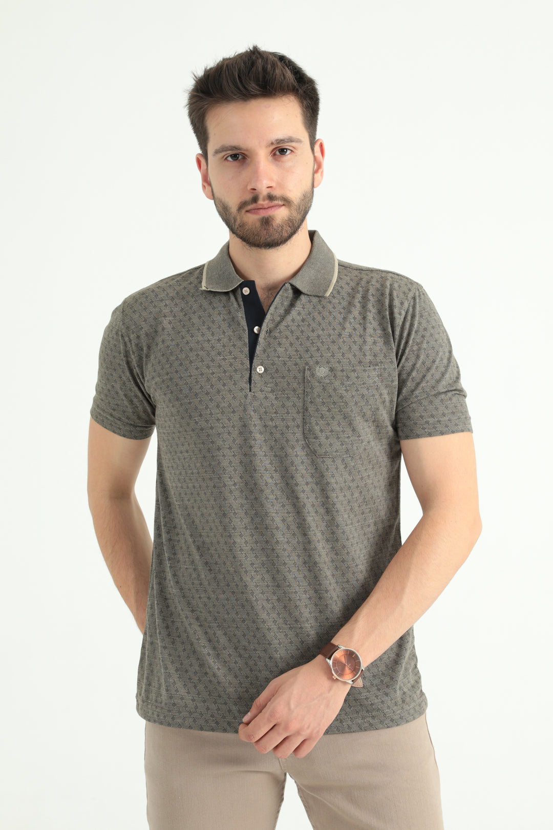MPL Men's Polo Neck T-shirt 10408 - Lübeck