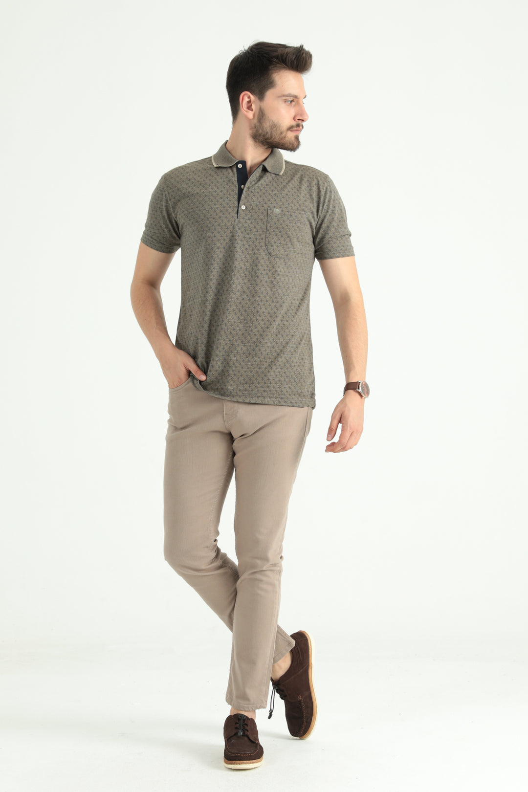 MPL Men's Polo Neck T-shirt 10408 - Lübeck
