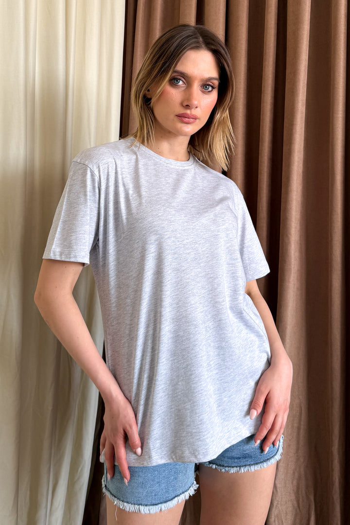 MPL Woman's Plain Baggy T-shirt - Rhondda
