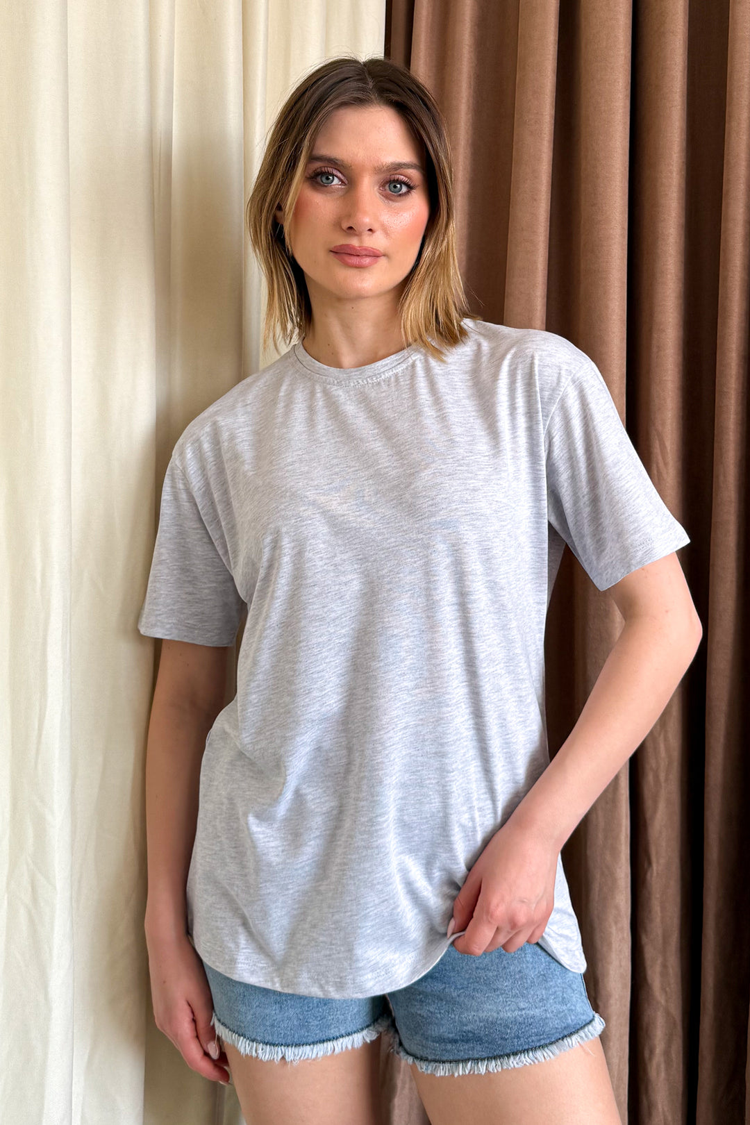 MPL Woman's Plain Baggy T-shirt - Rhondda
