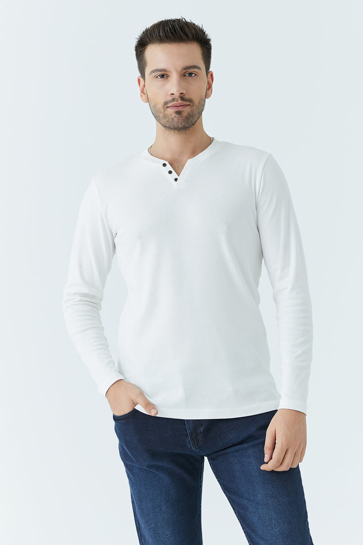 MPL Men's V-Neck 3 Button Bodysuit 5066 - Villejuif