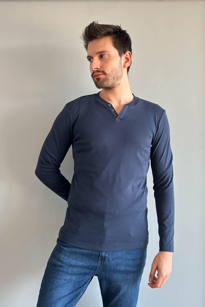 MPL Men's V-Neck 3 Button Bodysuit 5066 - Landshut