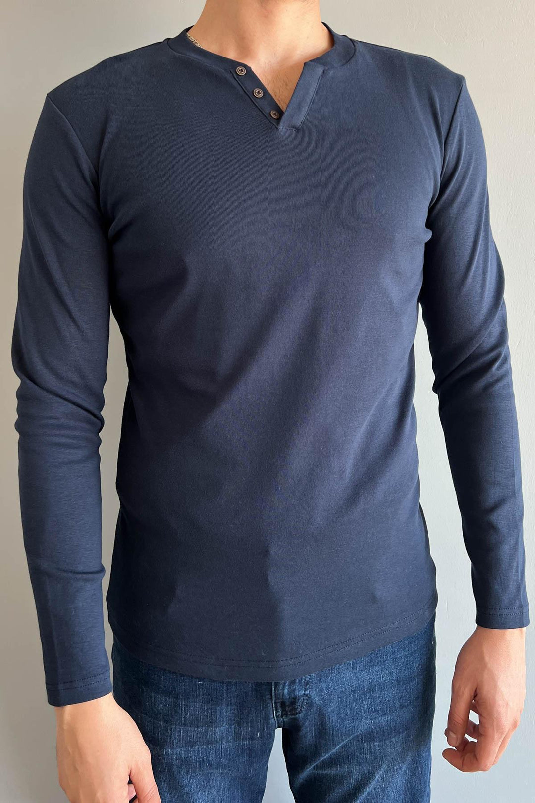 MPL Men's V-Neck 3 Button Bodysuit 5066 - Landshut