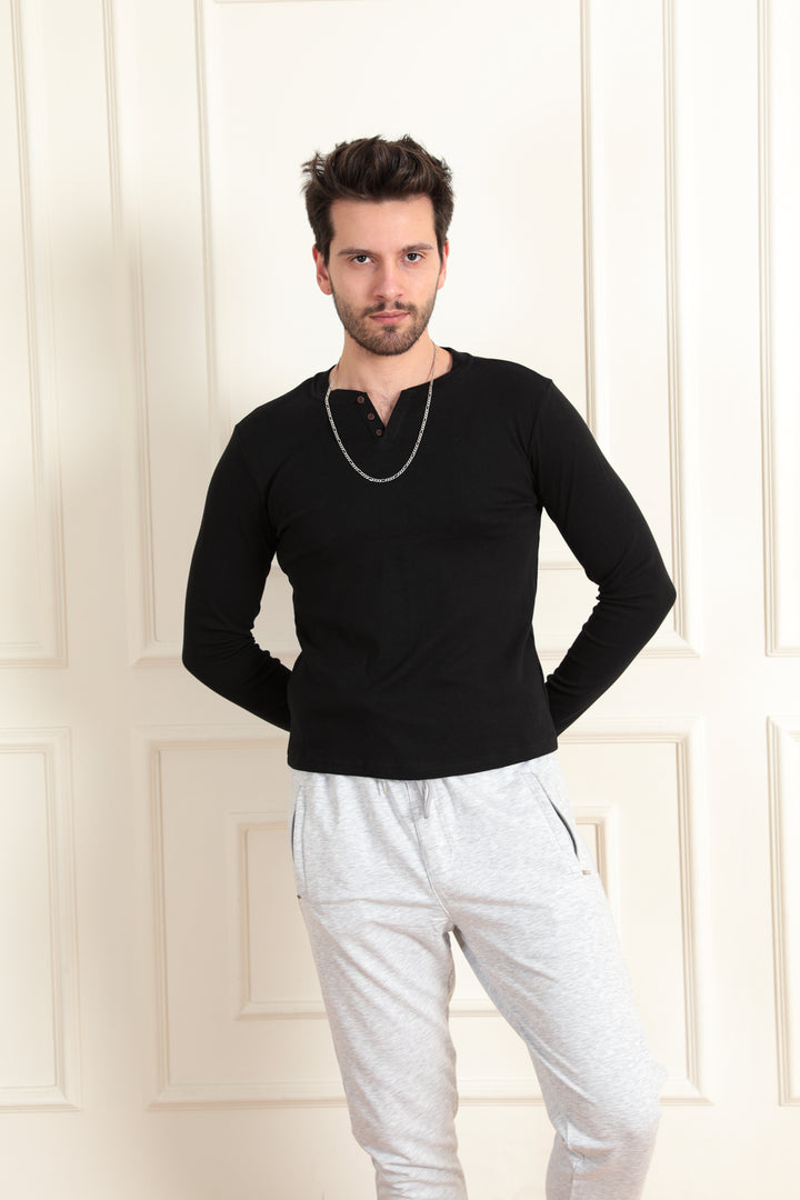 MPL Men's Collar 3 Button Bodysuit 5066 - Gosport