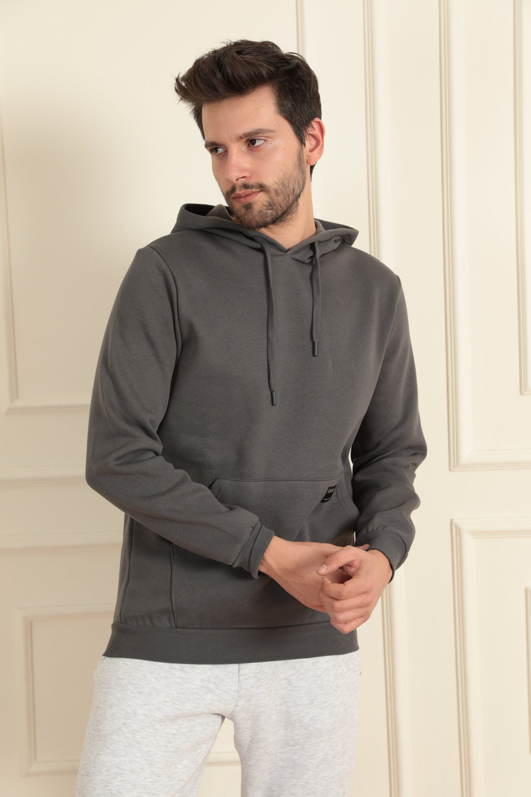 MPL Men's 3-Thread Sherpa Hooded Sweatshirt 5490 - Melchor Ocampo