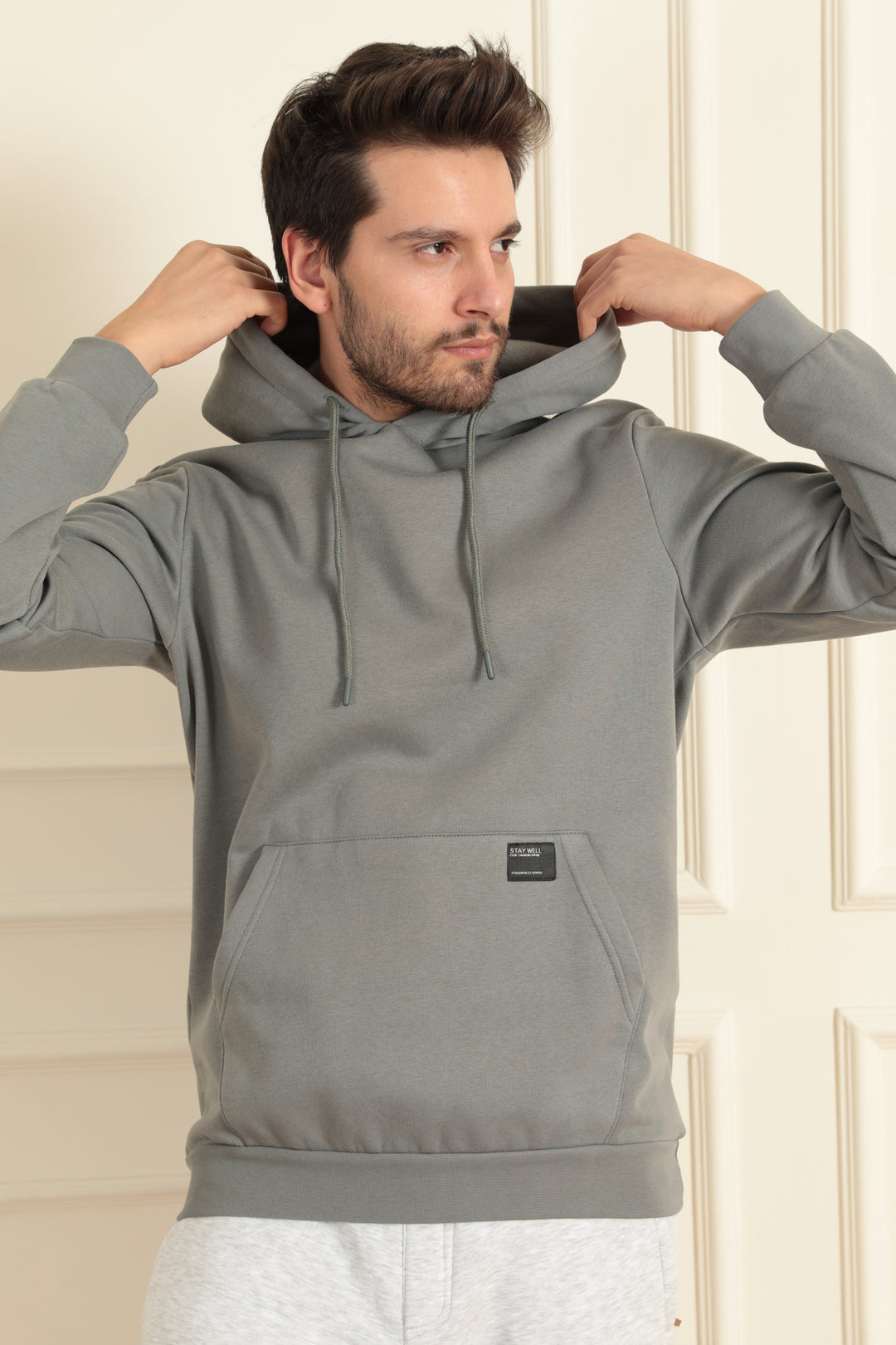 MPL Men's 3-Thread Sherpa Hooded Sweatshirt 5490 - Mannheim
