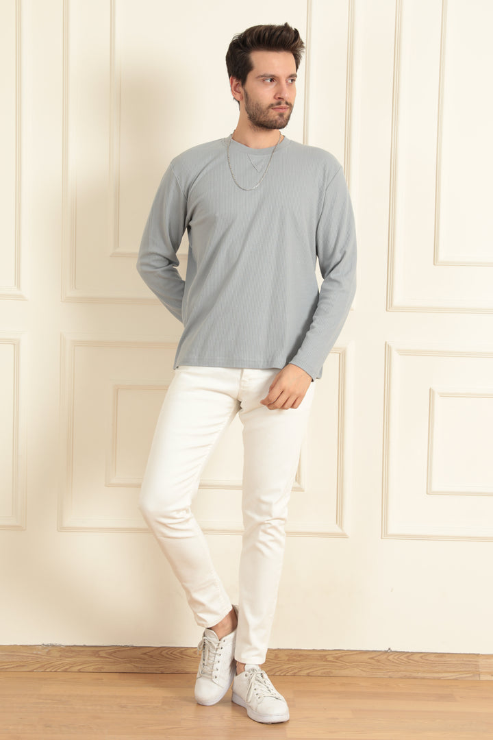 MPL Men's Interlock Zero Collar Sweatshirt 5503 - Arcadia