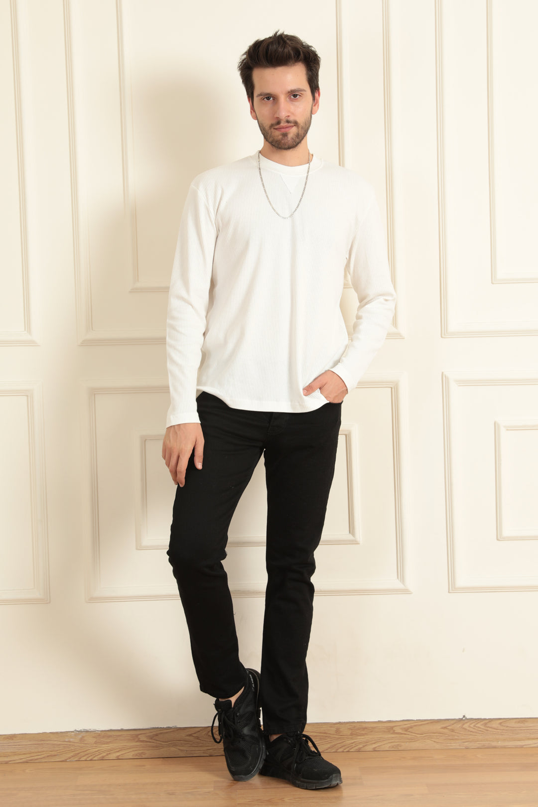 MPL Men's Interlock Zero Collar Sweatshirt 5503 - Argenteuil