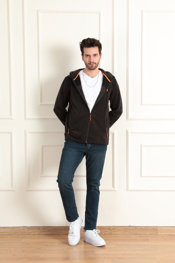 MPL Men's Zippered Hooded Sweatshirt 6044 - Champaign