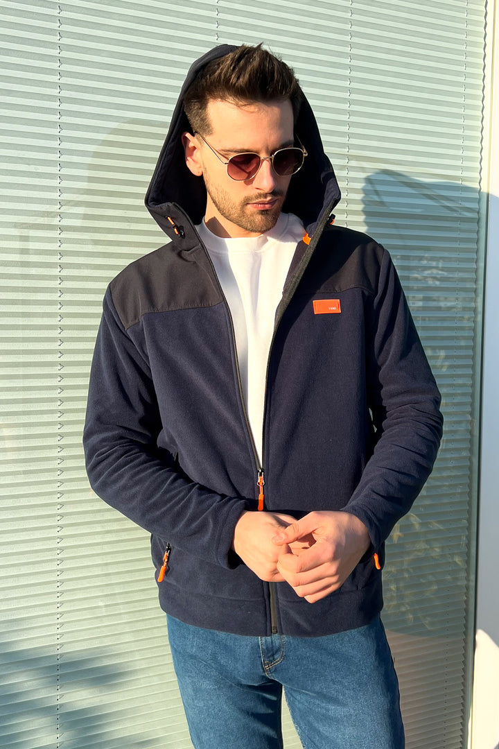 MPL Men's Zippered Hooded Sweatshirt 6044 - Berkeley