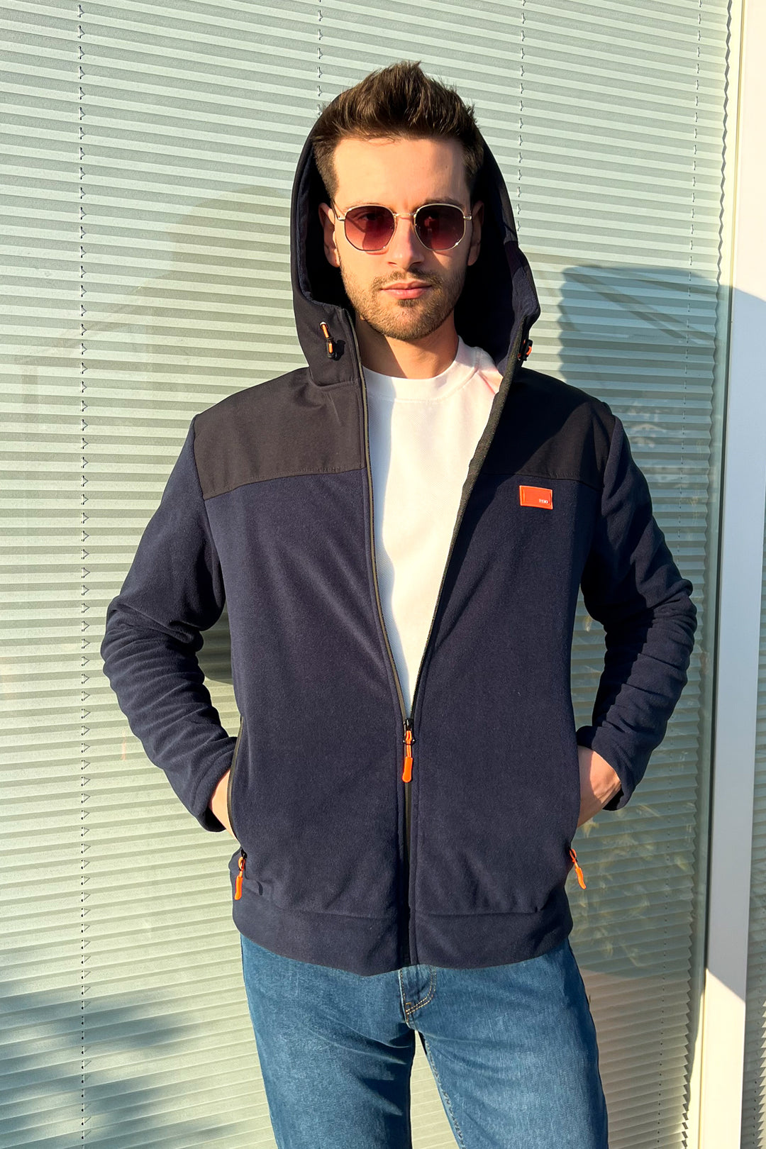 MPL Men's Zippered Hooded Sweatshirt 6044 - Berkeley